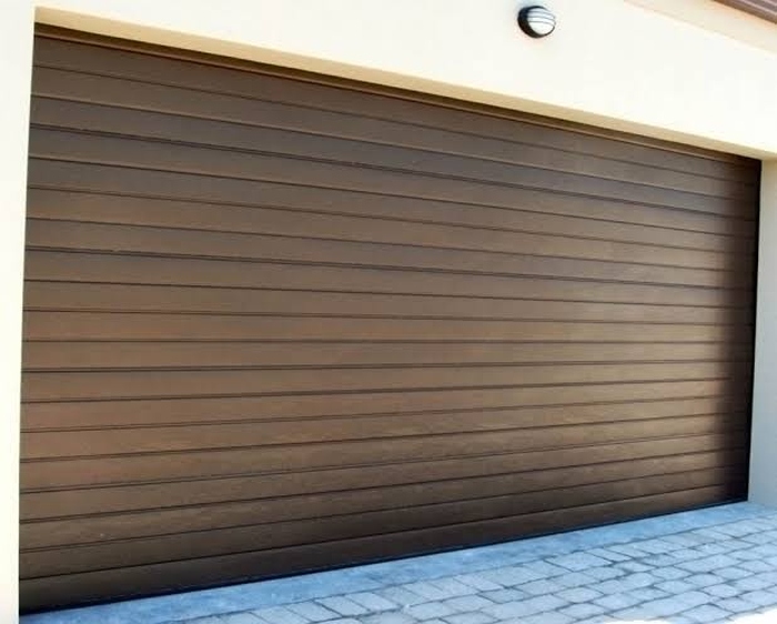 JD ALU Touch _ Wooden Slatted Garage Door