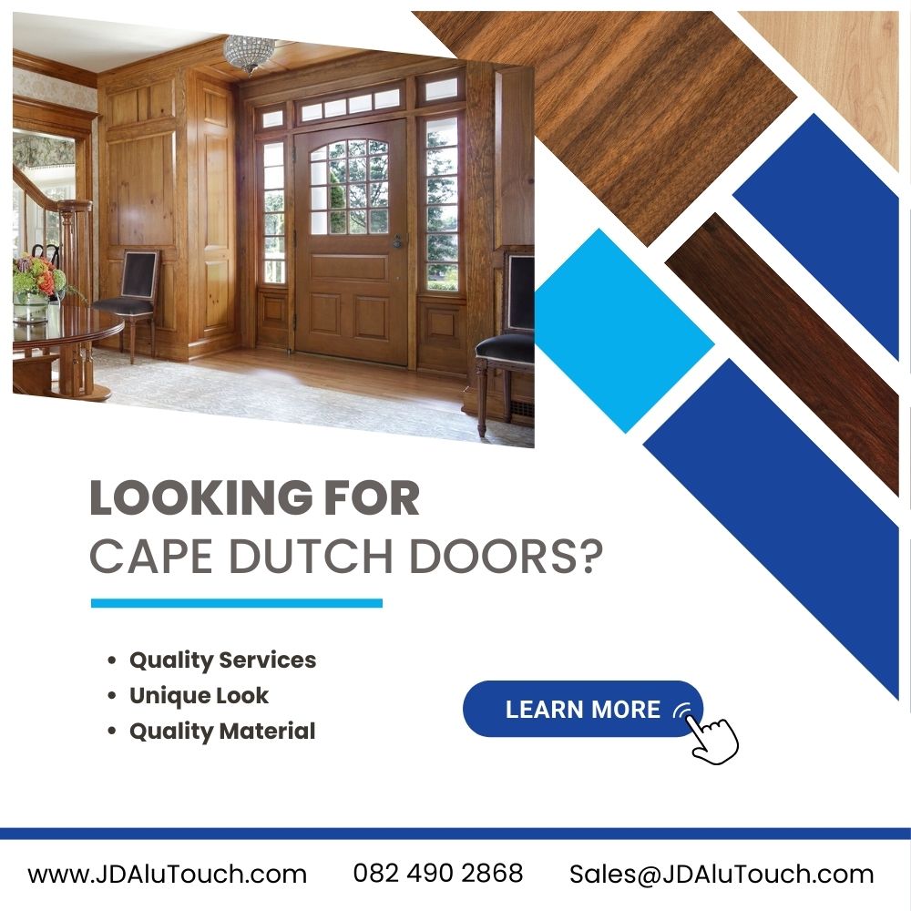 JD Alut Touch _ Looking For Cape Dutch Doors